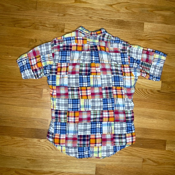 Vintage Polo Ralph Lauren Madras Plaid Casual Shirt - Picture 6 of 6